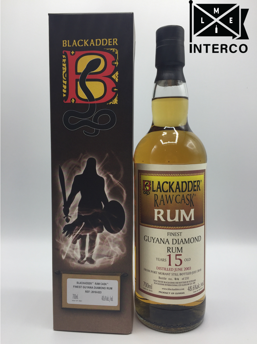 Blackadder Raw Cask Guyana Diamond Rum 15YO 2003