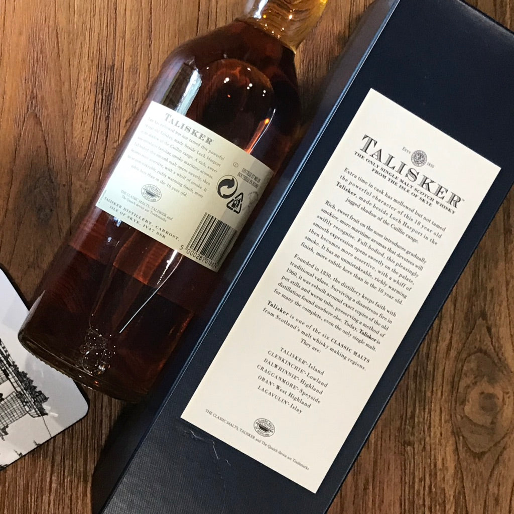 Talisker 18YO (Old Presentation)