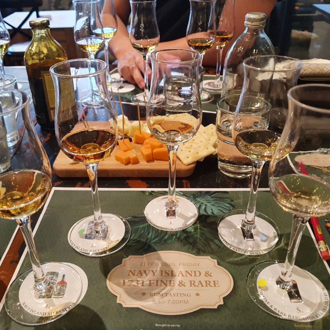 Navy Island / 1731 (Fine&Rare) Tasting at Straits Wine Company (21 Feb 2020)