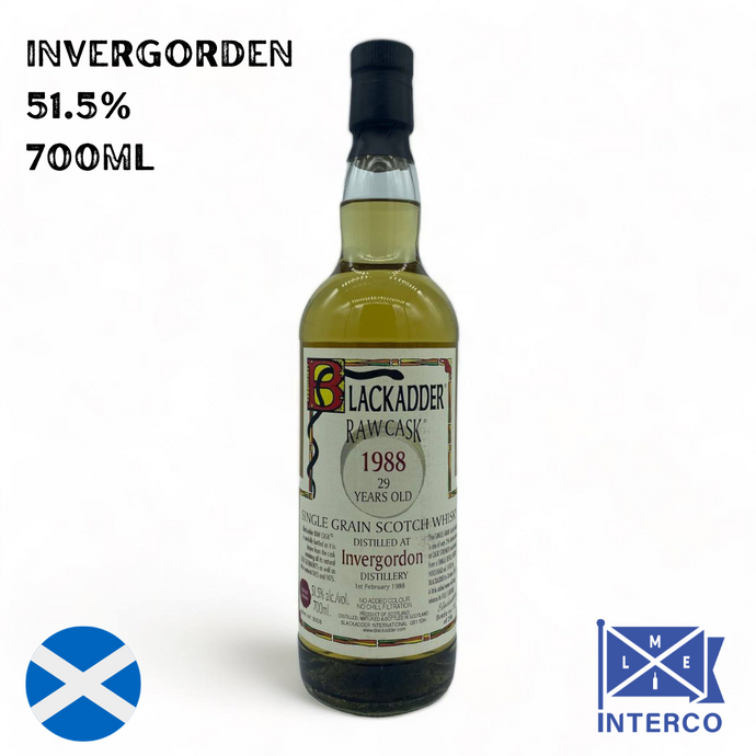 BLACKADDER Raw Cask Invergordon 1988 29YO