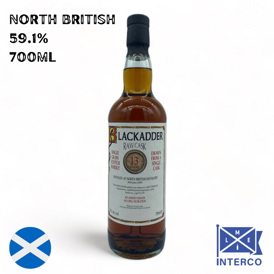 BLACKADDER Raw Cask North British 2009 13YO