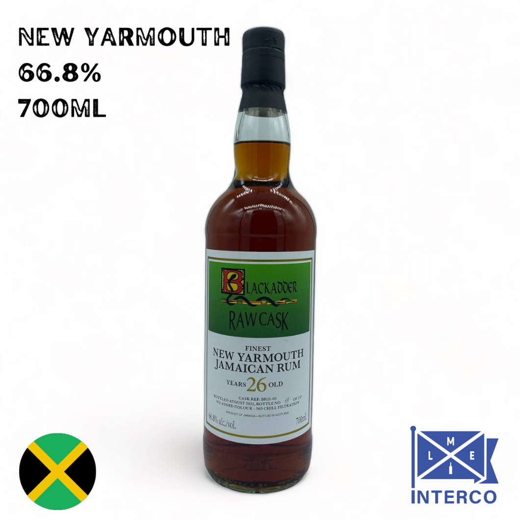 BLACKADDER Raw Cask New Yarmouth Jamaican Rum 1994 26YO