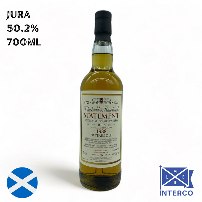 BLACKADDER Statement No 32 Jura 1988 30YO