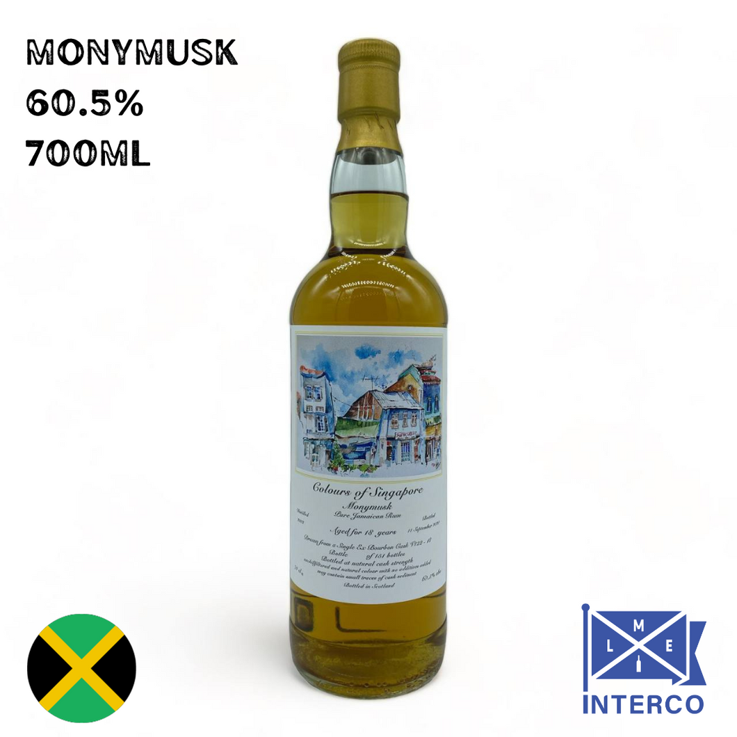 INTERCO-MLE Monymusk Rum 2002 18YO 