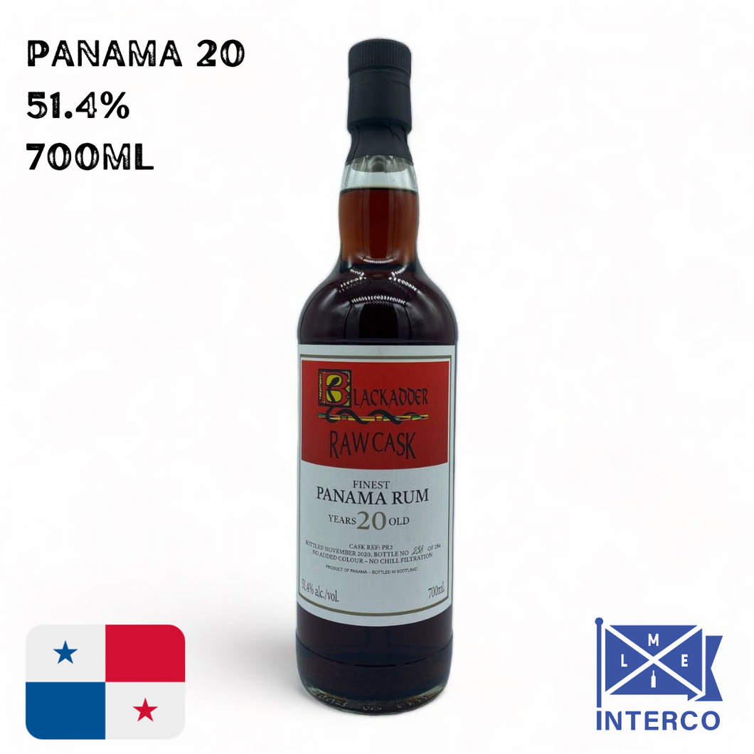 BLACKADDER Raw Cask Panama Rum 20YO