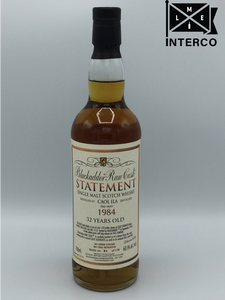Blackadder Statement No 23 Raw Cask Caol Ila 32YO 1984