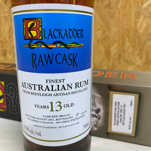 Blackadder Raw Cask Beenleigh Australian Rum 13YO 2007