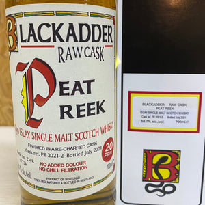 Blackadder Raw Cask Peat Reek 10YO (PR2021-2)