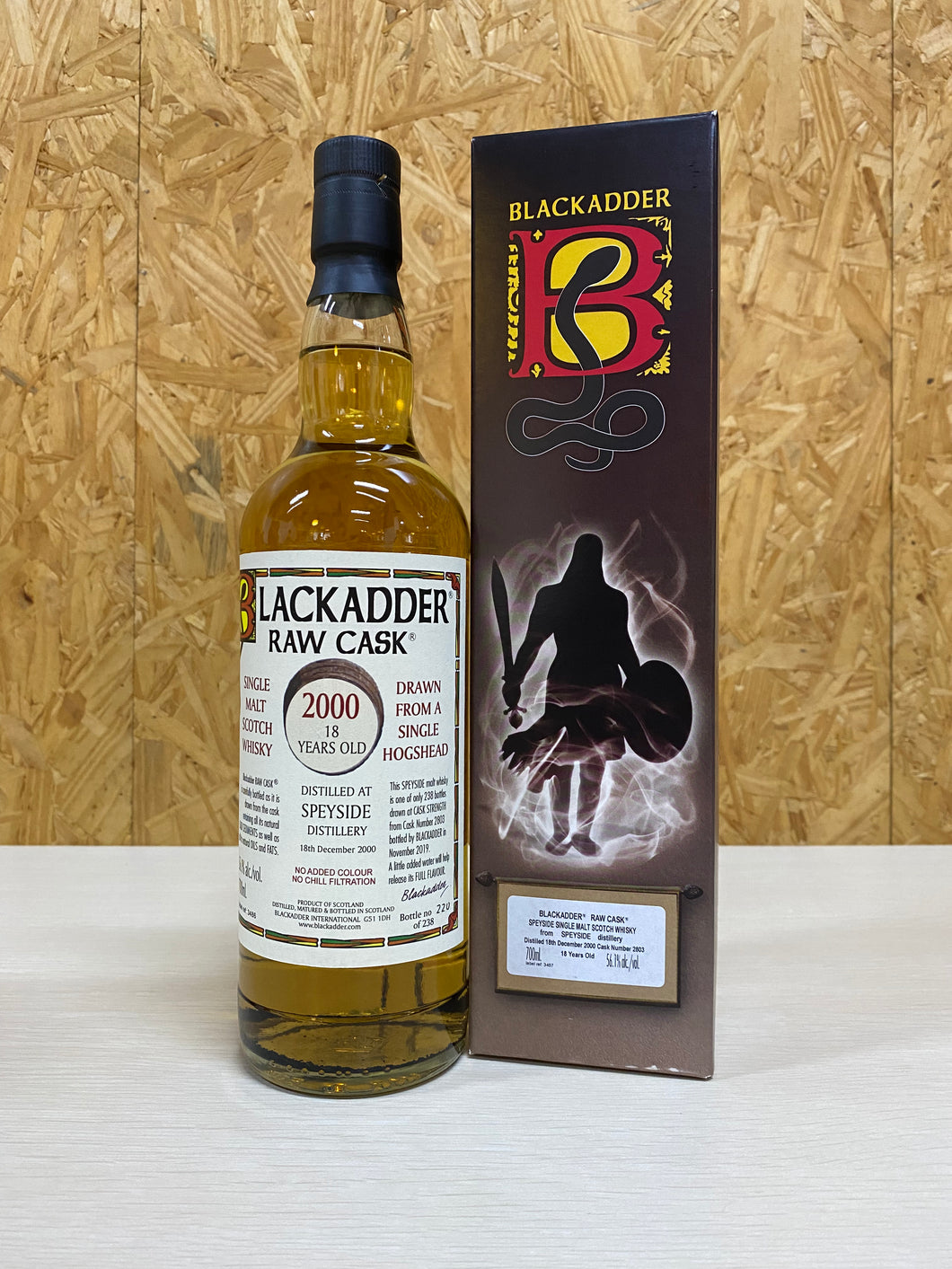 Blackadder Raw Cask Speyside 18YO 2000