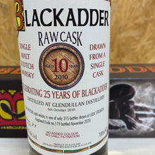Load image into Gallery viewer, Blackadder Raw Cask Glendullan 10YO 2010
