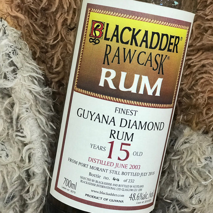 Blackadder Raw Cask Guyana Diamond Rum 15YO 2003