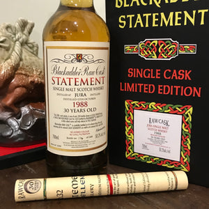 Blackadder Statement No 32 Raw Cask Jura 30YO 1988