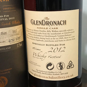 Glendronach 1993 19YO (bottled for Milano Whisky Festival 2012)