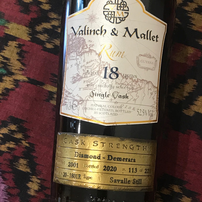 Valinch & Mallet Diamond - Demerara 2001 18YO