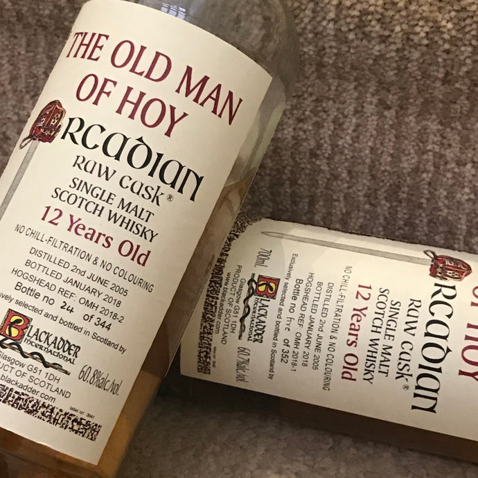 Blackadder Raw Cask Old Man of Hoy 2018-1 & 2018-2 (Set)