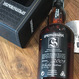 Springbank 13YO 1996 (for Milano Whisky Festival 2009)