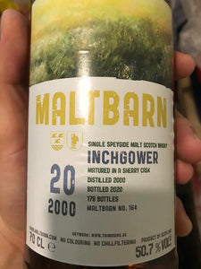 Maltbarn No.164 Inchgower 2000 20YO