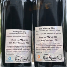 Load image into Gallery viewer, Foursquare 2005 &amp; Port Mourant 2008 (for Milano Rum Festival 2018)